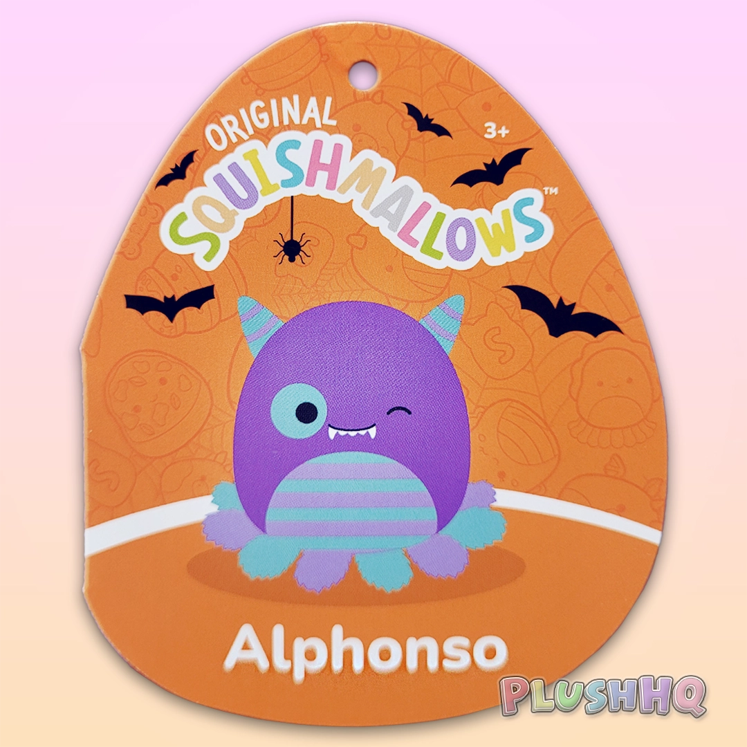 Squishmallows 8-Inch Alphonso the Tentacle Monster