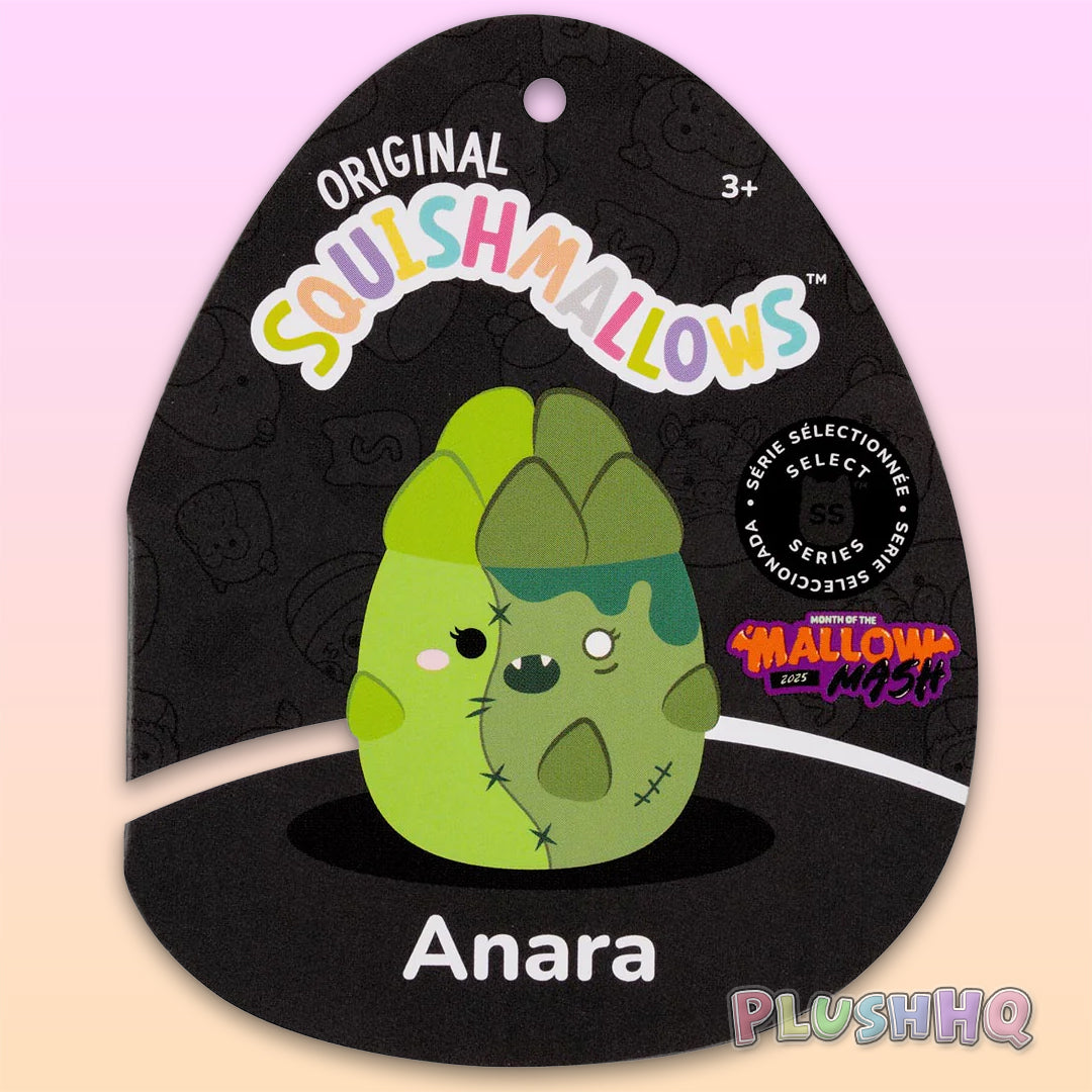 Squishmallows 8-Inch Select Series Anara the Zombie Asparagus