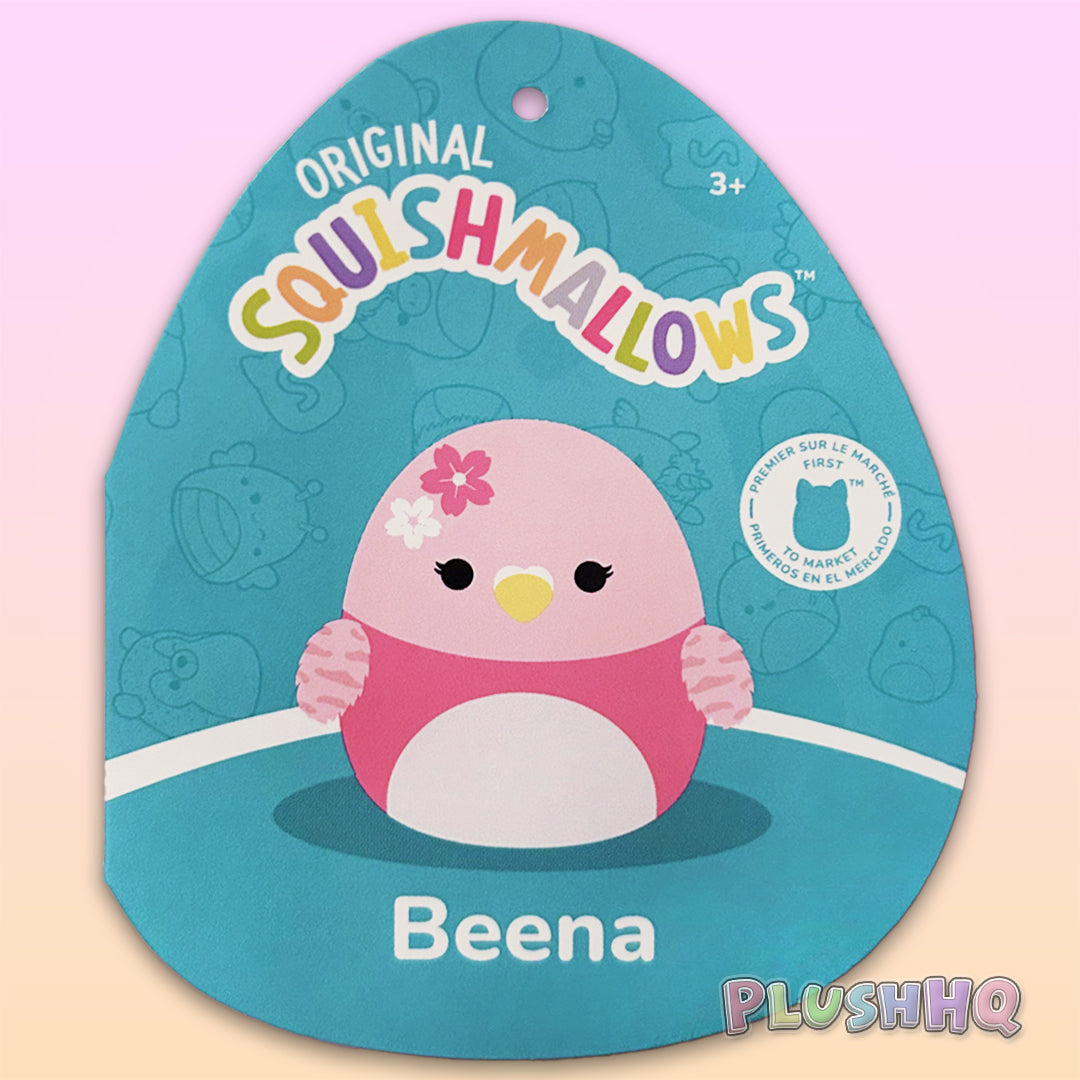 Squishmallows 12-Inch Beena the Sakura Parakeet