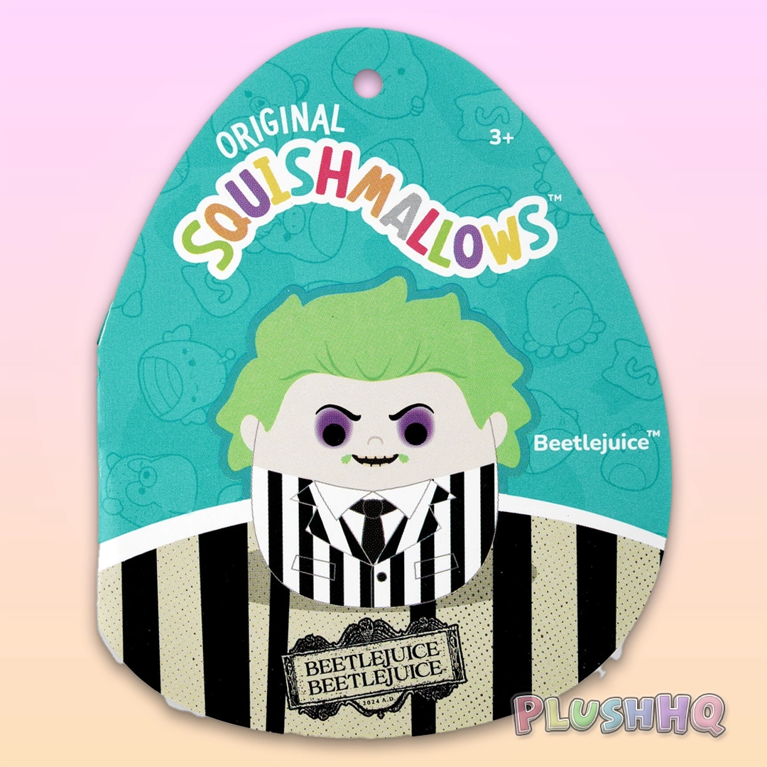 Squishmallows 8-Inch Beetlejuice Beetlejuice