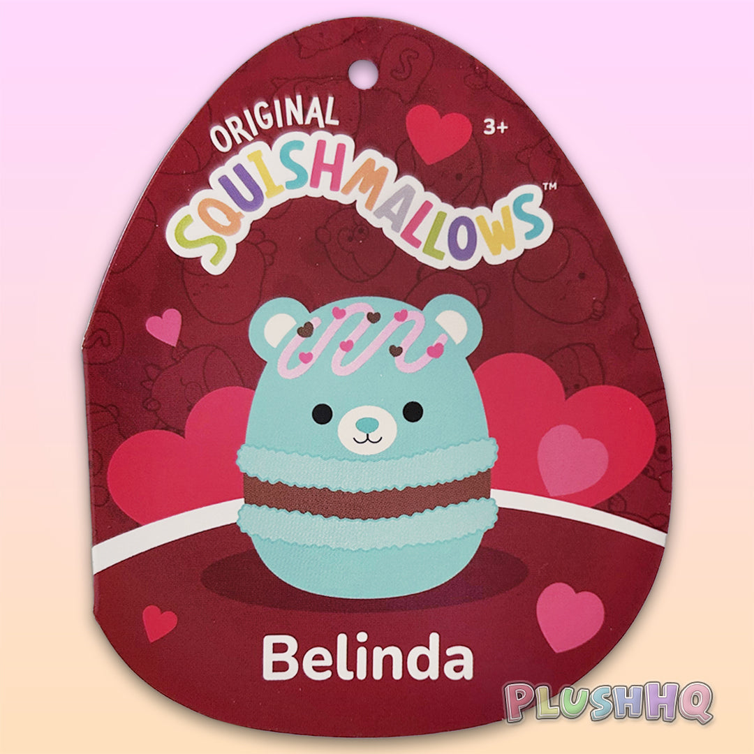 Squishmallows 8-Inch Belinda the Macaron Bear