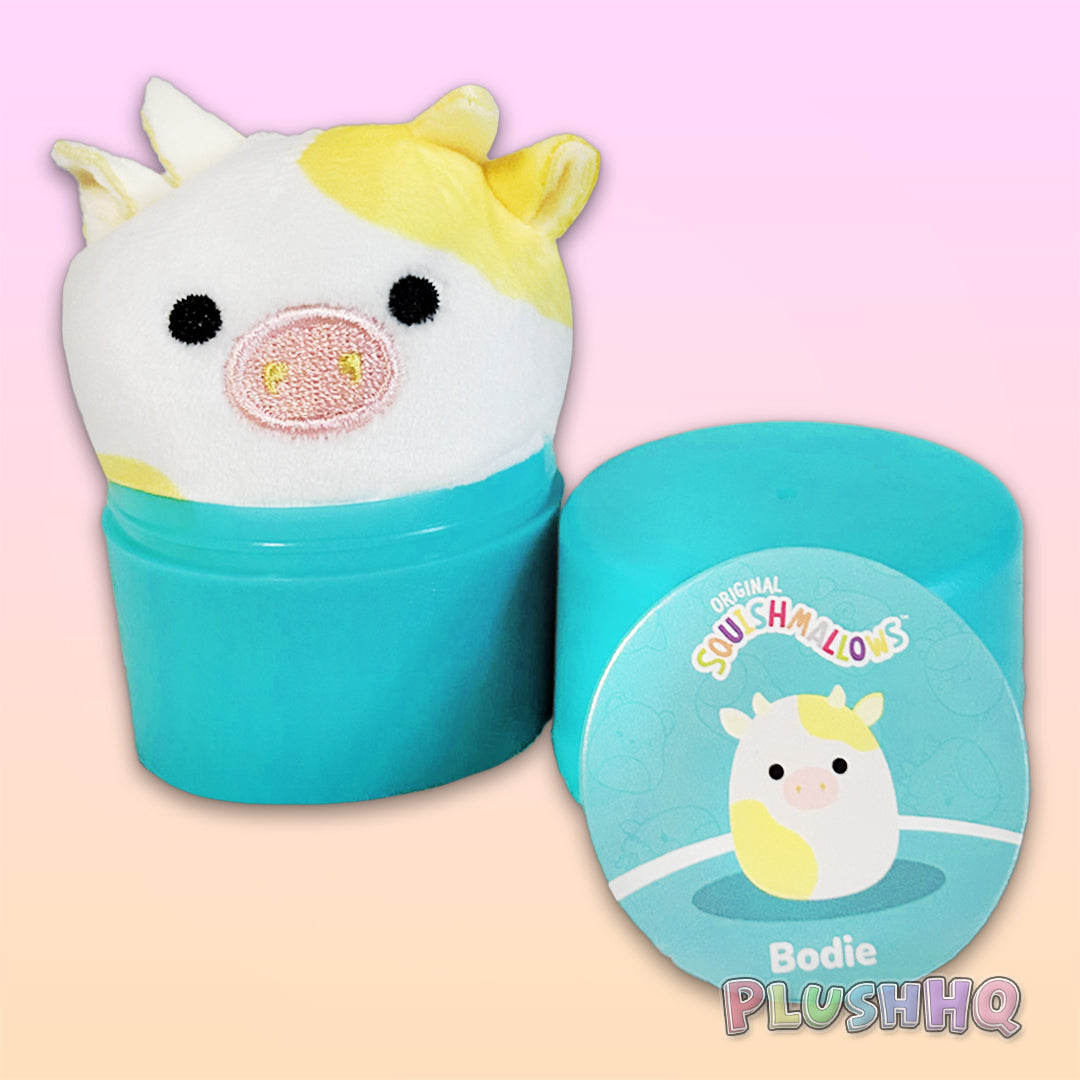 Squishmallows 2.5-Inch Mystery Capsule Bodie the Yellow Cow