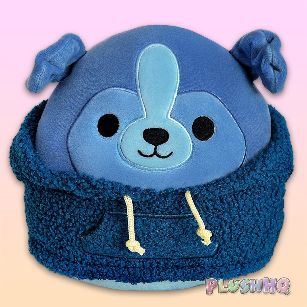Squishmallows 8-Inch Botera the Sheltie Dog with Sherpa Hoodie