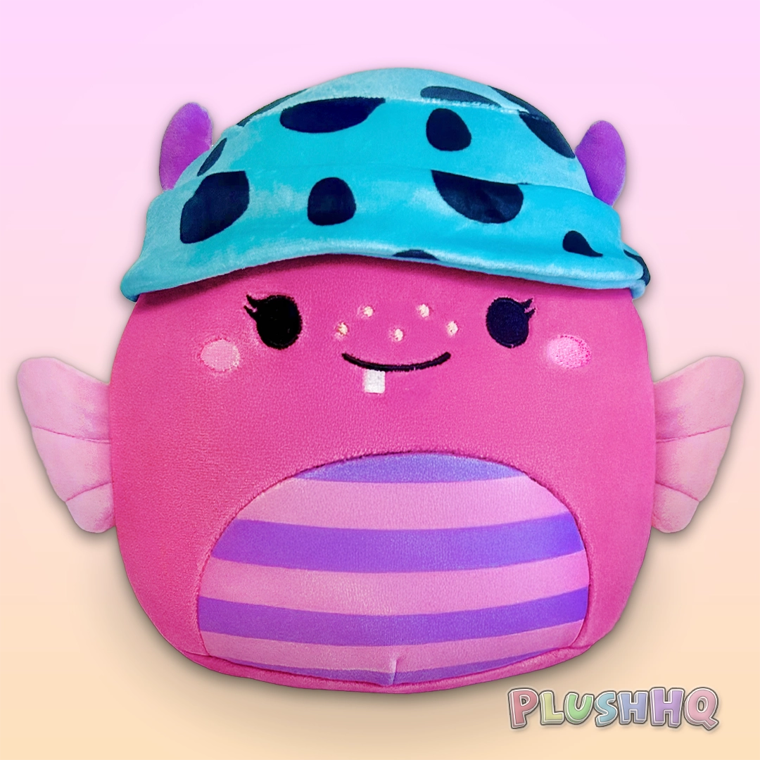Squishmallows 8-Inch Carly the Pink Monster