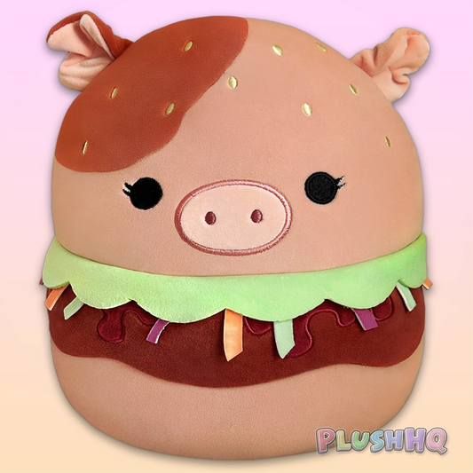 Squishmallows 12-Inch Carnita the Pulled Pork Sandwich