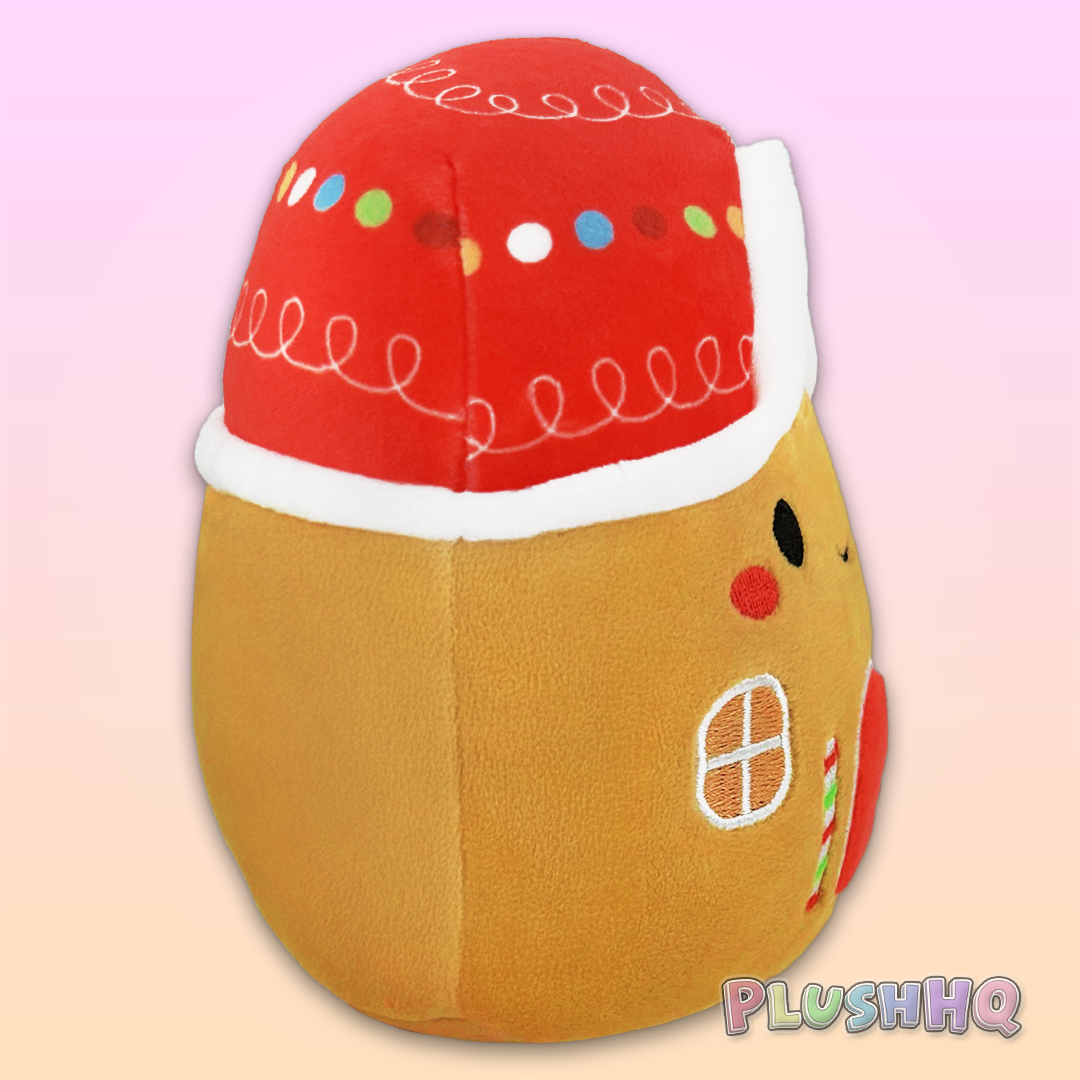 Squishmallows 5-Inch Casa the Gingerbread House
