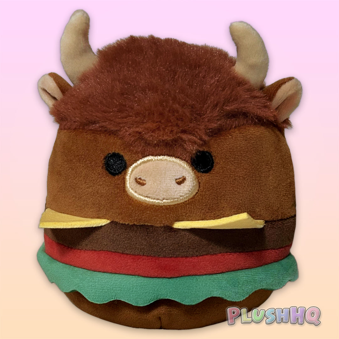 Squishmallows 5-Inch Dunkie the Bison Burger