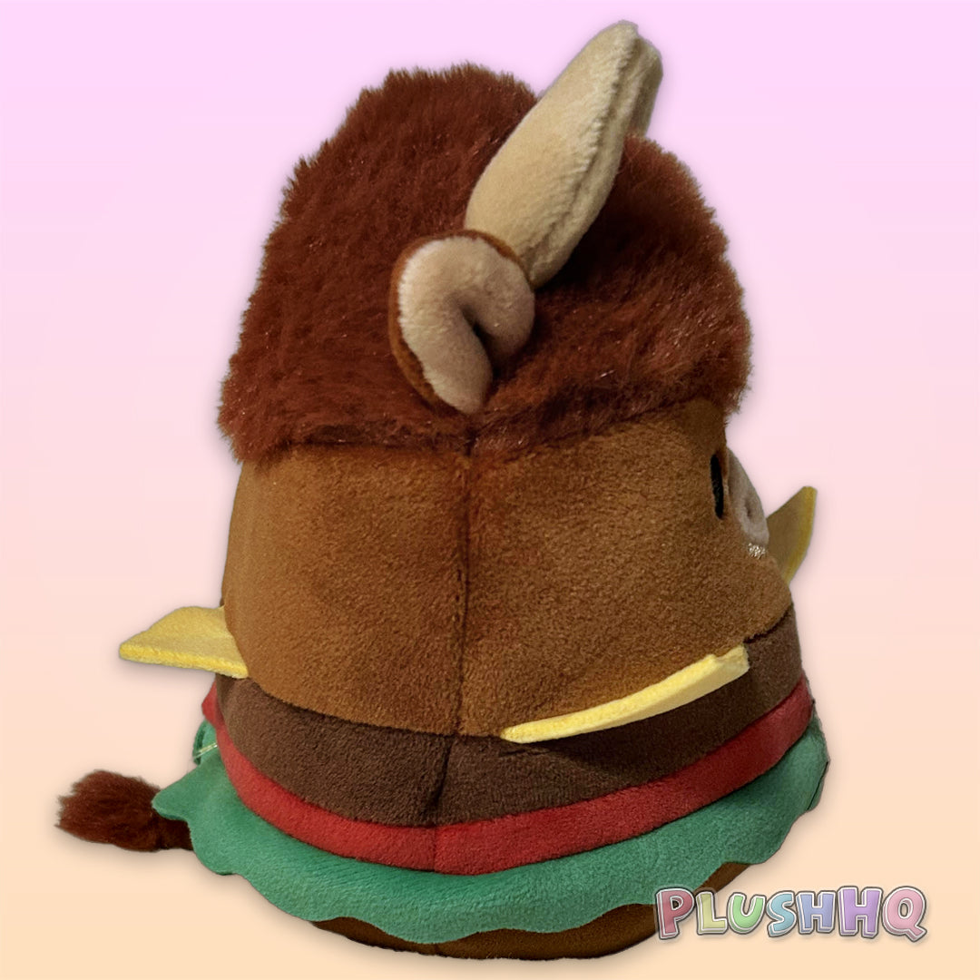 Squishmallows 5-Inch Dunkie the Bison Burger