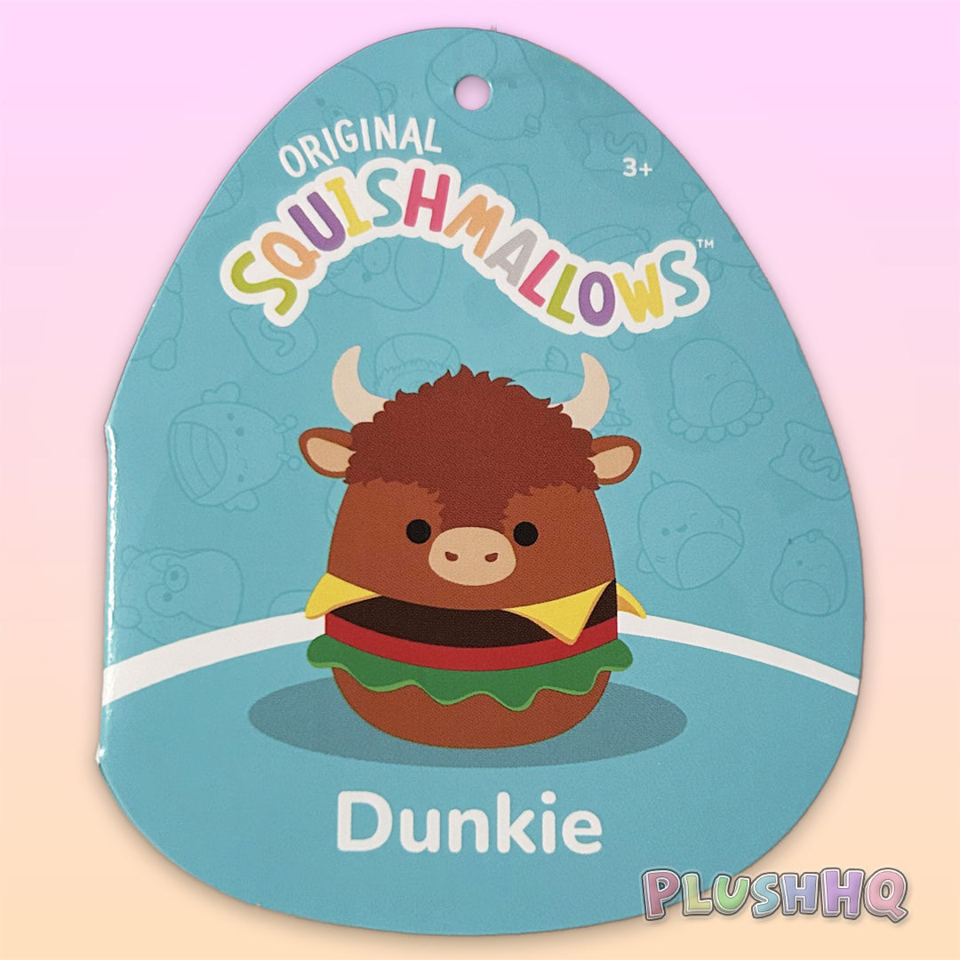 Squishmallows 5-Inch Dunkie the Bison Burger