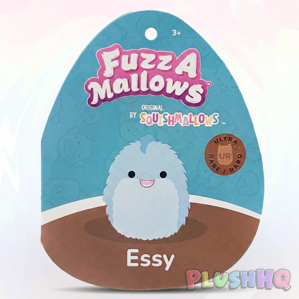 Squishmallows 12-Inch Fuzz-A-Mallows Essy the Eel Ultra Rare