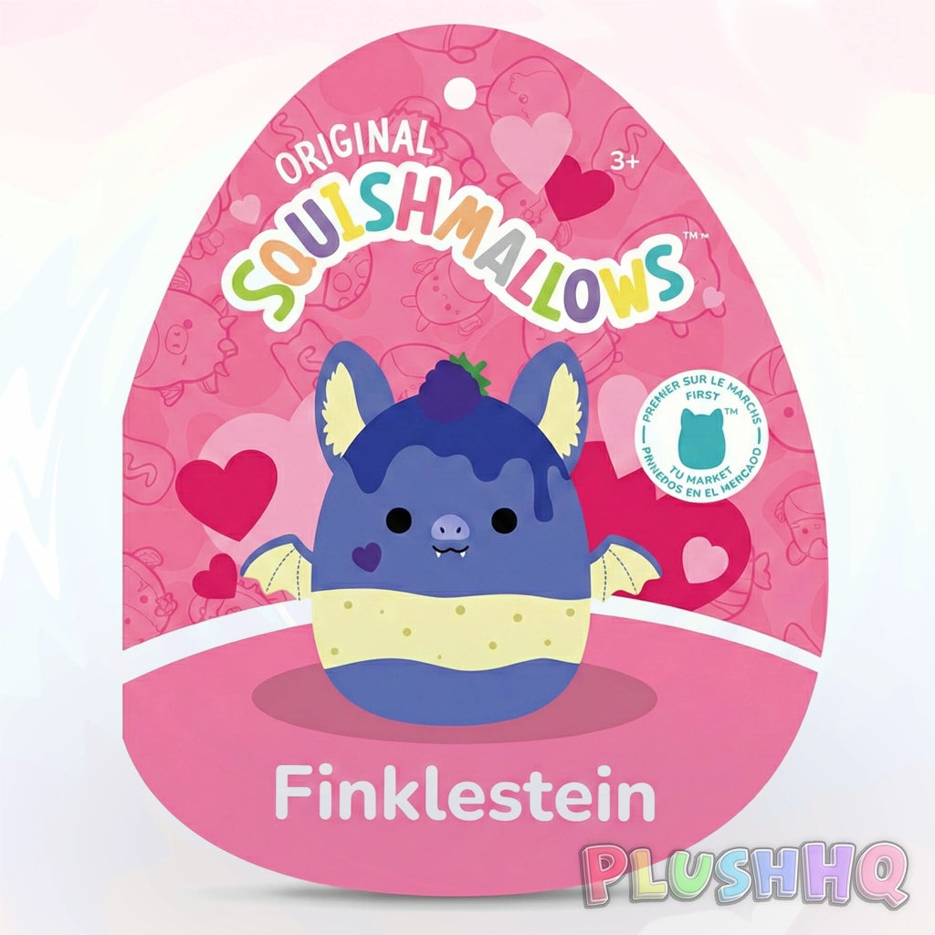 Squishmallows 10-Inch Finklestein the Blueberry Cheesecake Fruit Bat