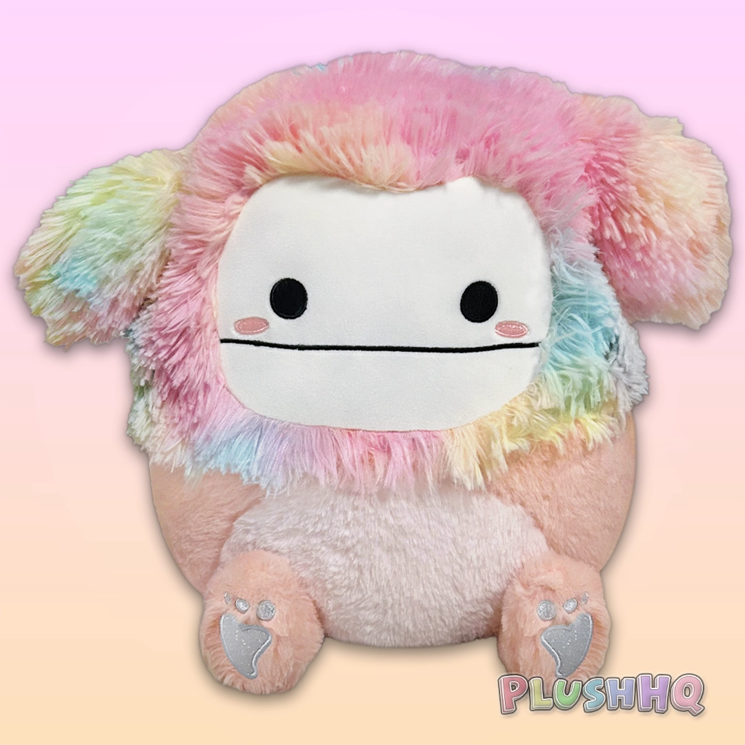 Squishmallows 12-Inch Fuzz-A-Mallows Diane the Bigfoot