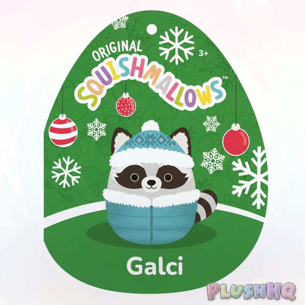 Squishmallows 12-Inch Galci the Raccoon