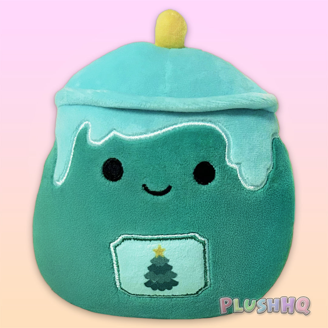 Squishmallows 5-Inch Guardo the Christmas Candle