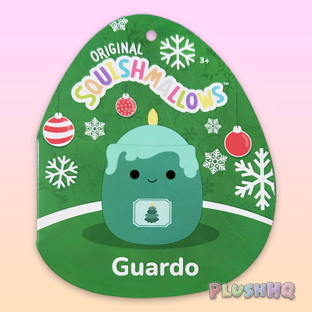Squishmallows 5-Inch Guardo the Christmas Candle