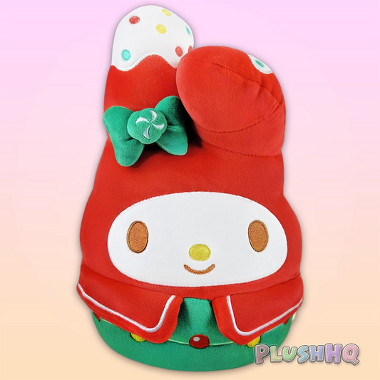 Squishmallows 8-Inch Sanrio Christmas My Melody Frosting Ears