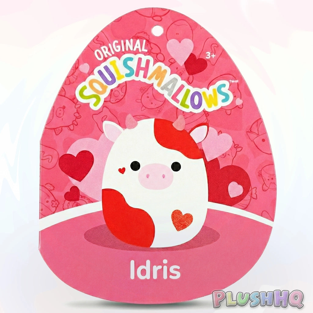 Squishmallows 8-Inch Idris the Cow