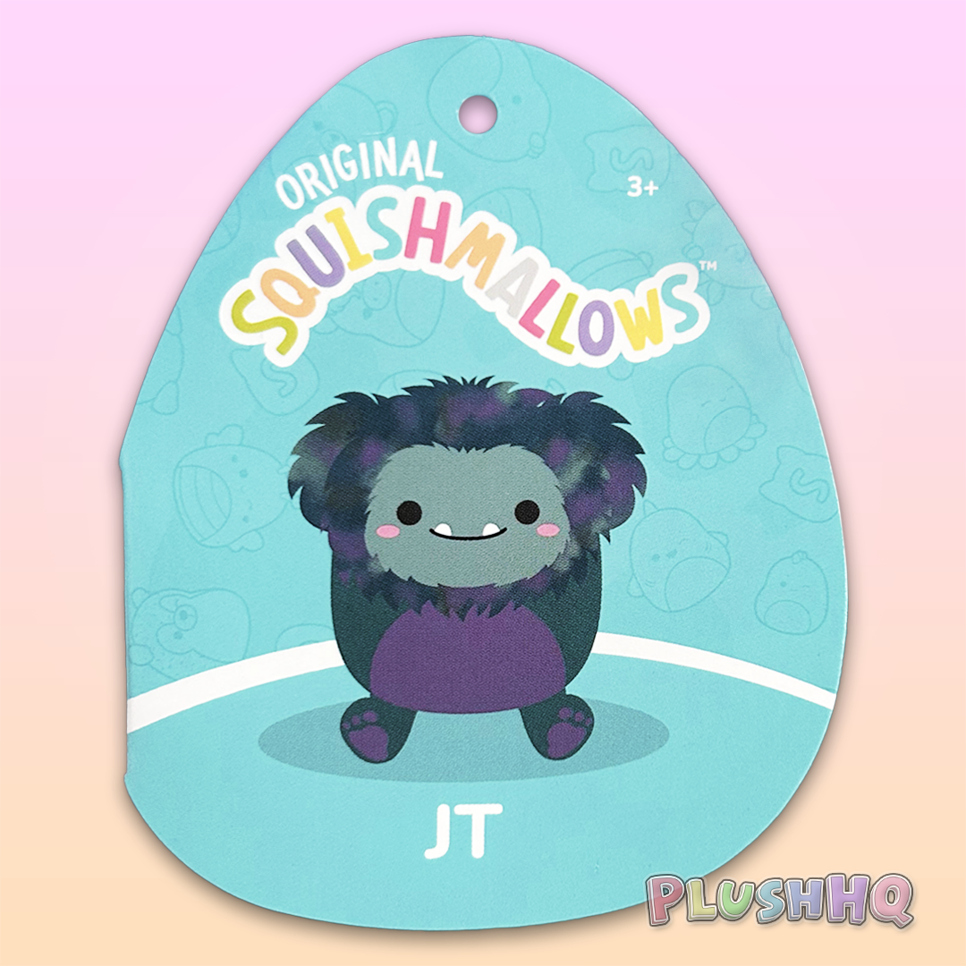 Squishmallows 8-Inch JT the Bigfoot