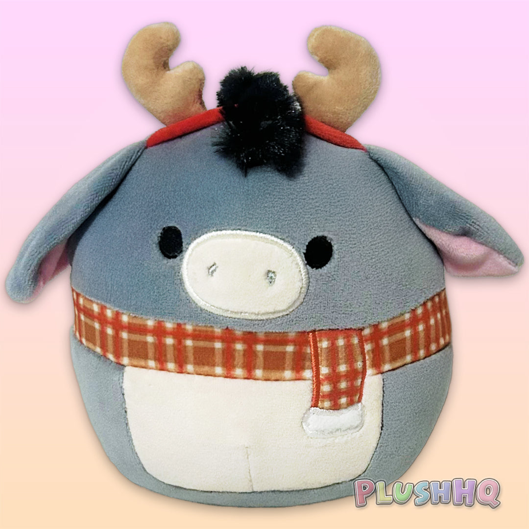 Squishmallows 5-Inch Jason the Donkey in Scarf
