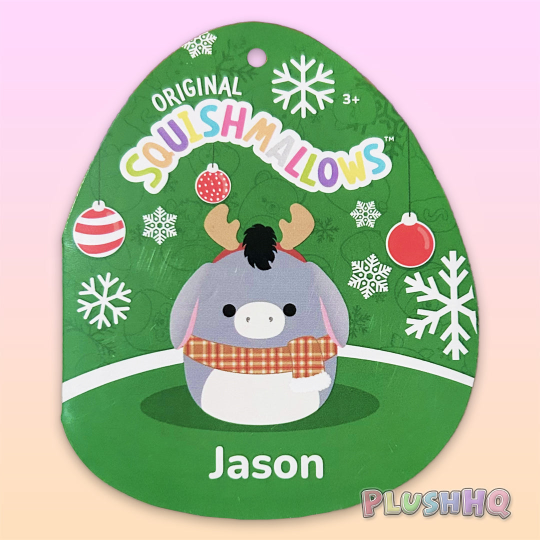 Squishmallows 5-Inch Jason the Donkey in Scarf