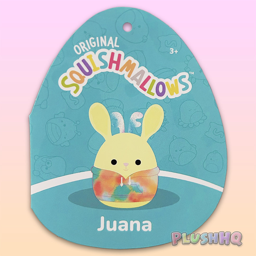 Squishmallows 8-Inch Juana the Jackalope Tie-Dye Hoodie