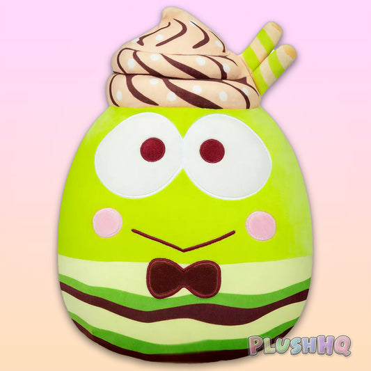Squishmallows 12-Inch Sanrio Keroppi Ice Cream
