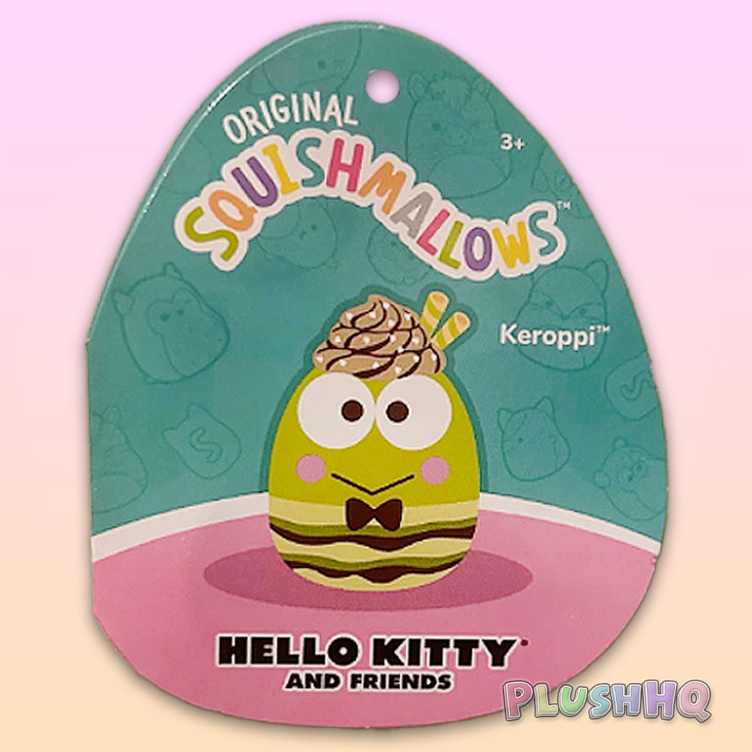 Squishmallows 12-Inch Sanrio Keroppi Ice Cream