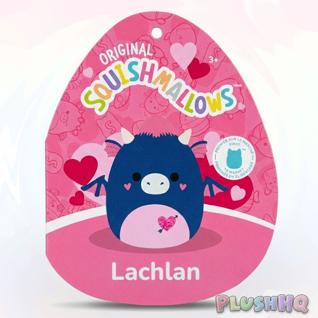 Squishmallows 8-Inch Lachlan the Dragon