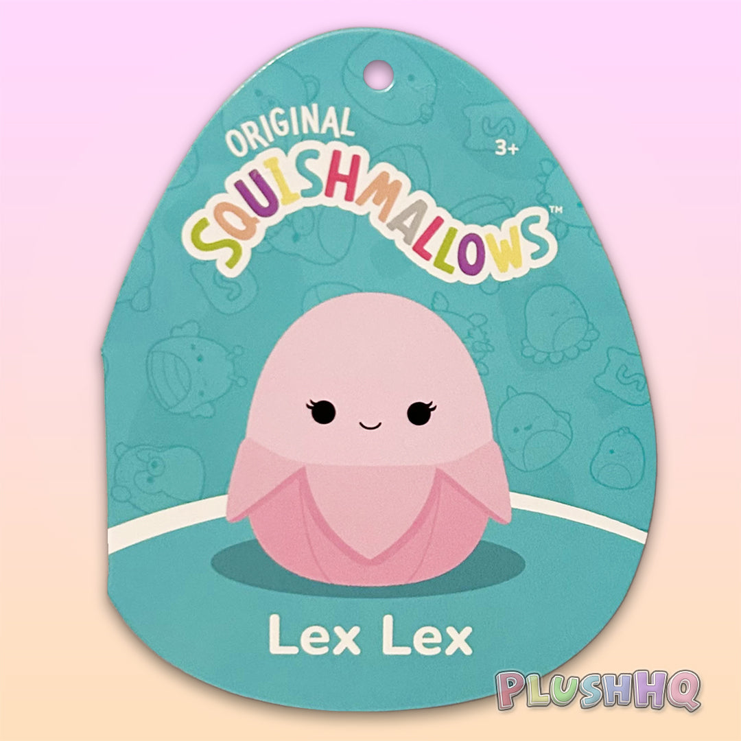 Squishmallows 14-Inch Lex Lex the Pastel Pink Banana