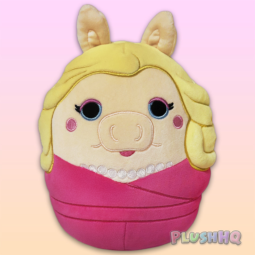 Squishmallows 8-Inch Miss Piggy Muppets