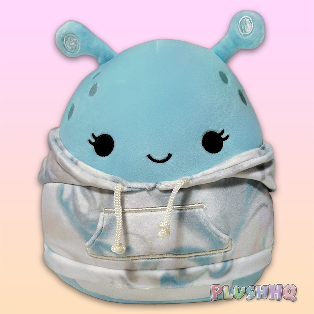 Squishmallows 8-Inch Natnat the Alien Tie-Dye Hoodie