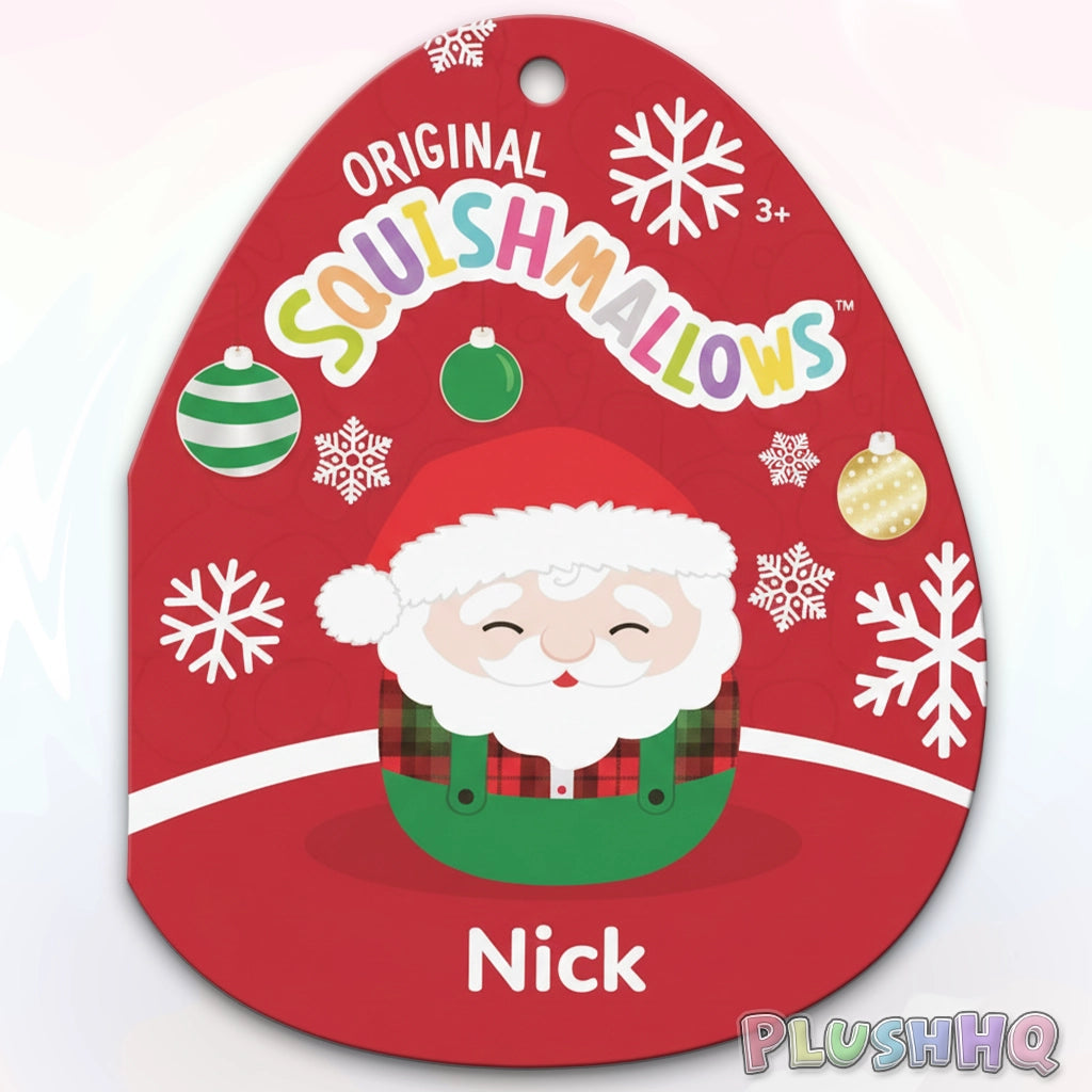 Squishmallows 5-Inch Nick the Santa Claus