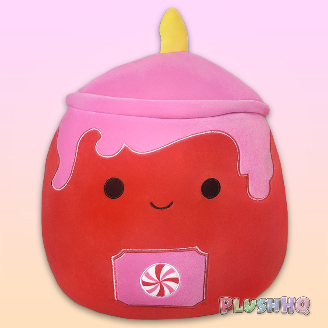 Squishmallows 16-Inch Platt the Peppermint Candle