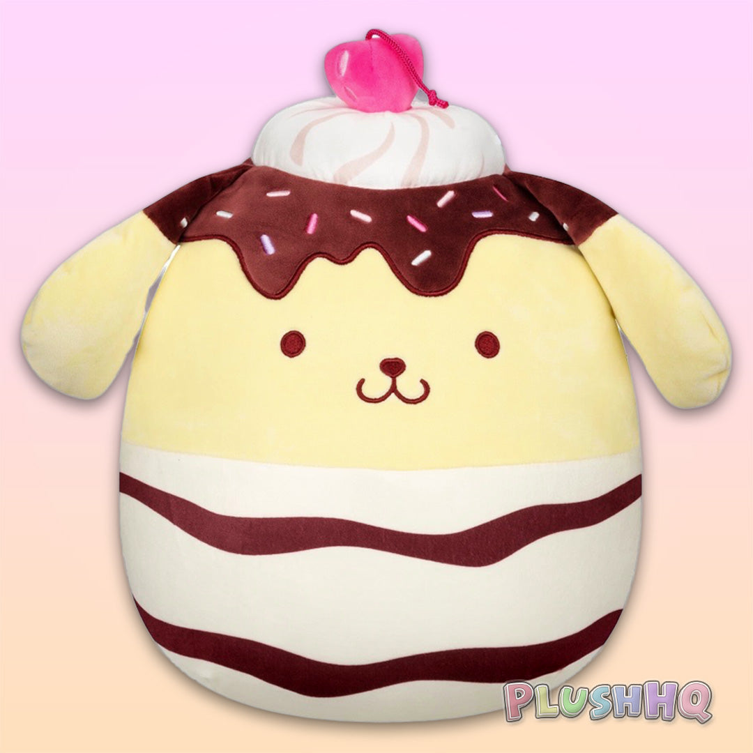 Squishmallows 12-Inch Sanrio Pompompurin Cupcake