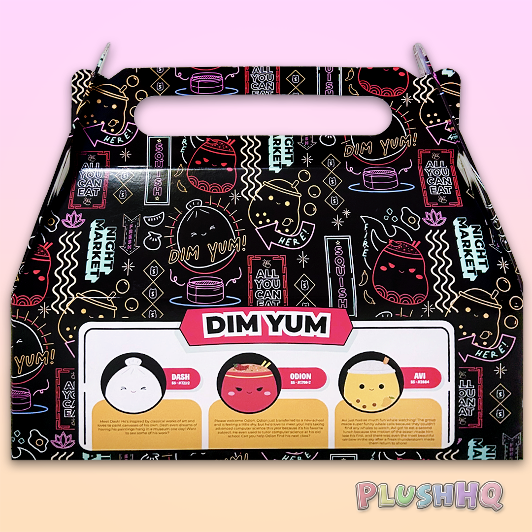 Squishmallows 2025 SDCC-Exclusive 3-Piece Box Set (Asian Food)