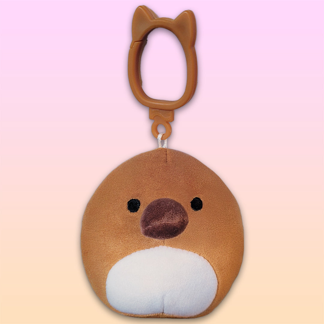 Squishmallows 3.5-Inch Clip Santino the Platypus