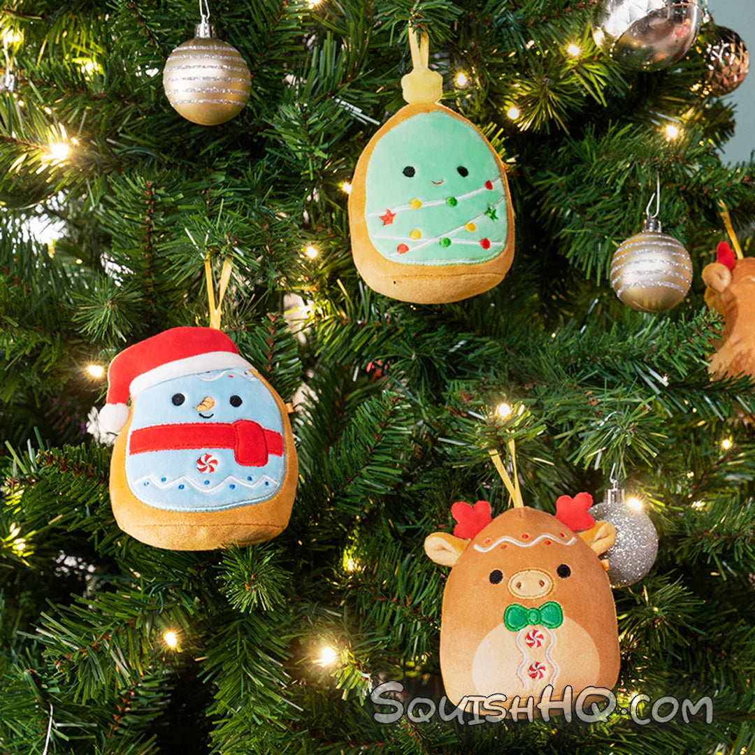 Squishmallows 4-Inch Select Series: Cookie Ornaments 3-Pack