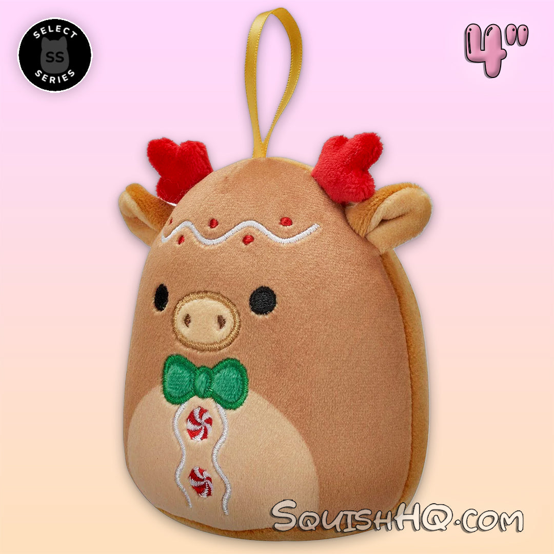 Squishmallows 4-Inch Select Series: Cookie Ornaments 3-Pack