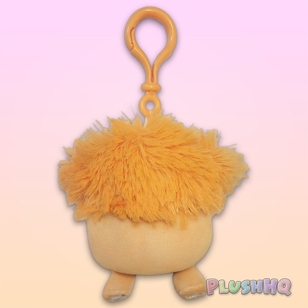 Squishmallows 3.5-Inch Clip Shasta the Peach Bigfoot