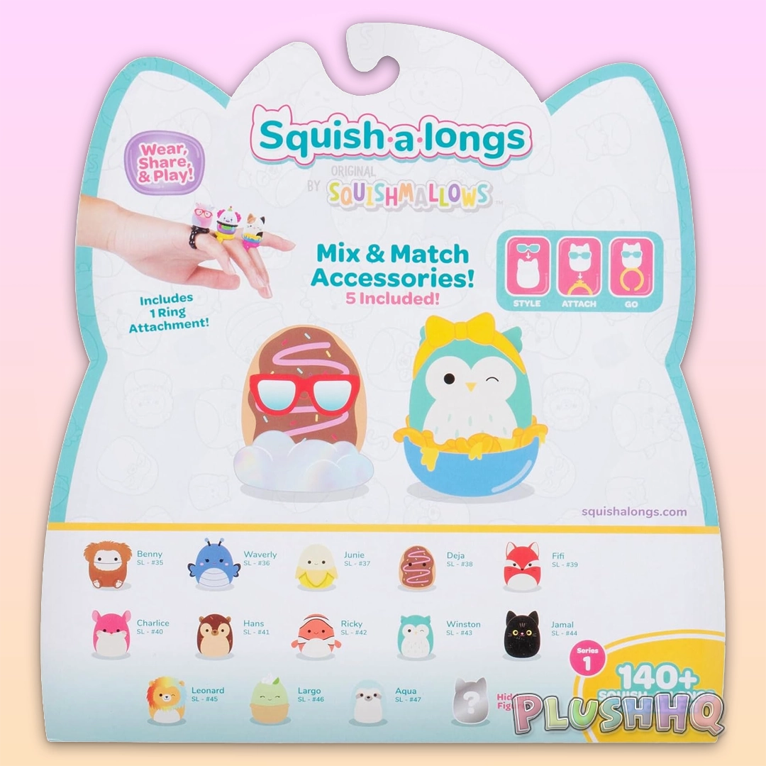 Squishmallows Squish-a-longs Series 1 Style 1 (14-Pack)