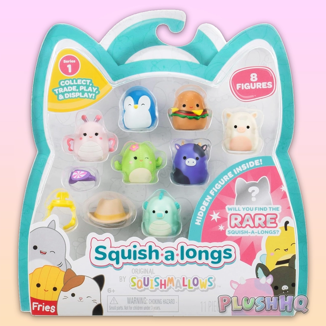 Squishmallows Squish-a-longs Series 1 Style 1 (8-Pack)