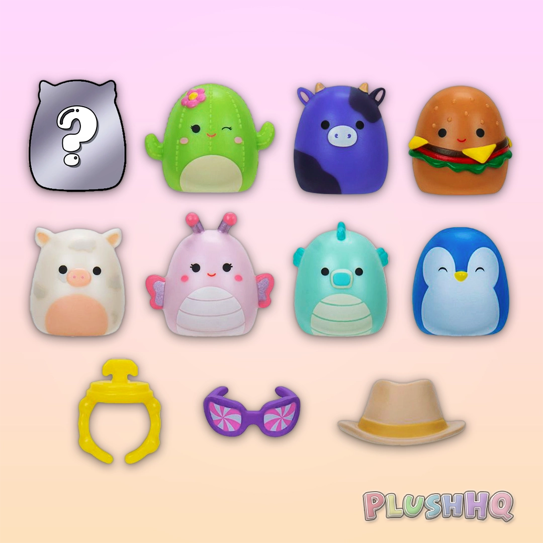 Squishmallows Squish-a-longs Series 1 Style 1 (8-Pack)