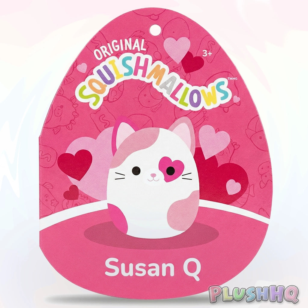 Squishmallows 8-Inch Susan Q the Cat