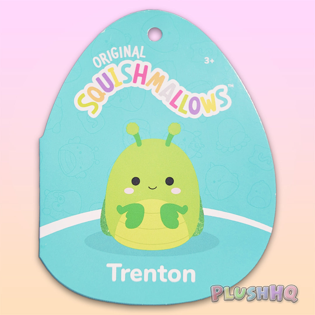 Squishmallows 3.5-Inch Clip Trenton the Praying Mantis