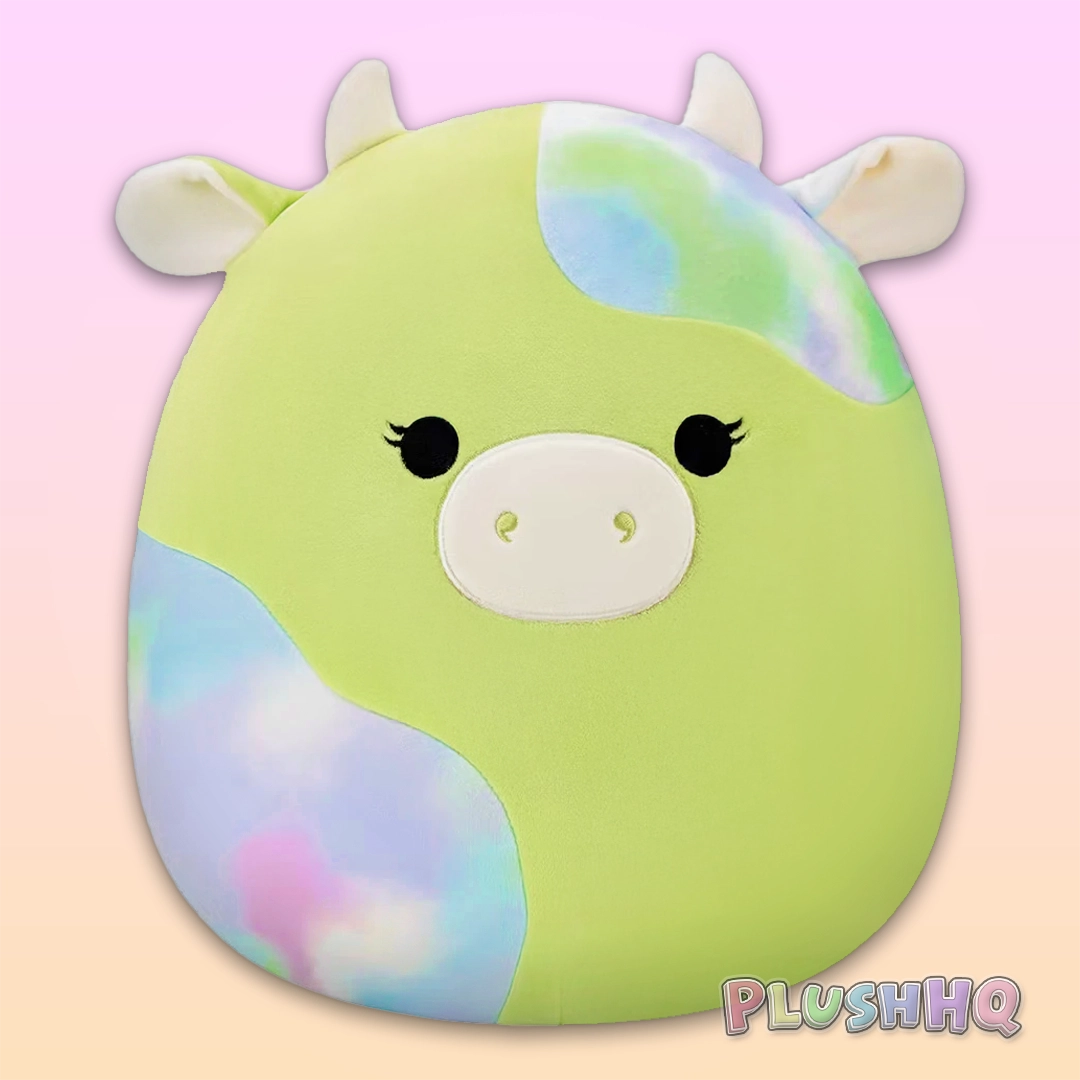 Squishmallows 12-Inch Truce the Chartreuse Cow