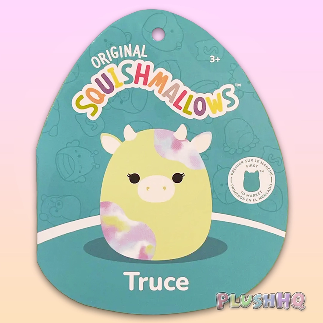 Squishmallows 12-Inch Truce the Chartreuse Cow