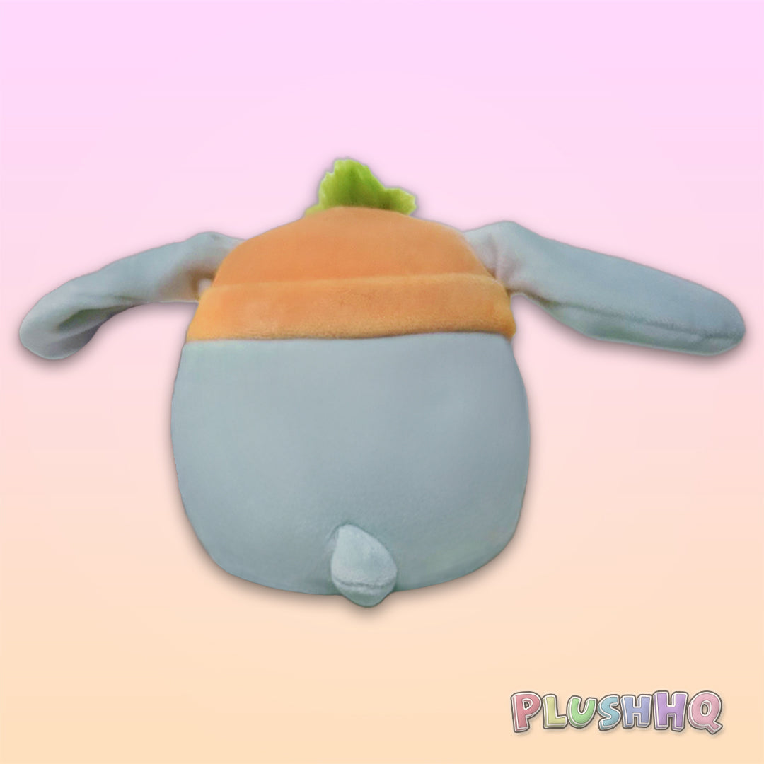 Squishmallows 5-Inch Valentina the Gray Rabbit with Beanie