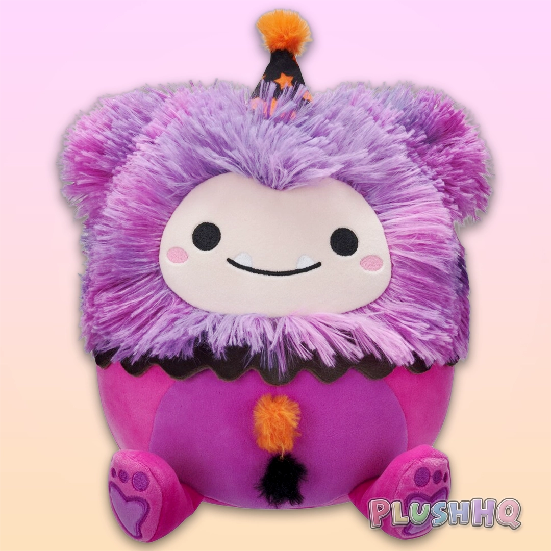 Squishmallows 8-Inch Woxie the Halloween Bigfoot Clown