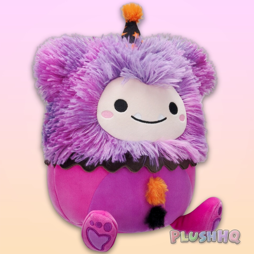 Squishmallows 8-Inch Woxie the Halloween Bigfoot Clown