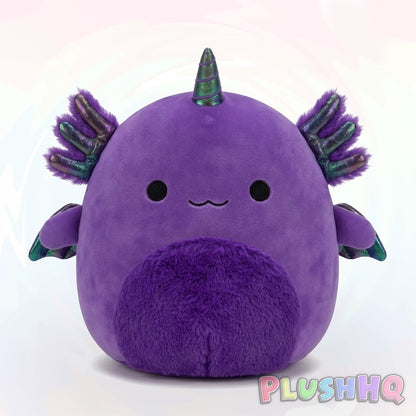 Squishmallows 8-Inch Alli the Unicorn Axolotl